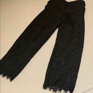 J Crew laced line pants